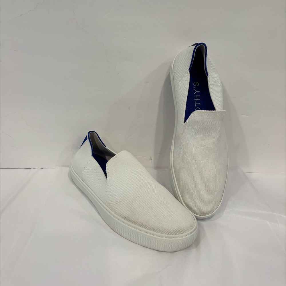 Rothy's The Original Slip On Sneaker in White, size 8.5 - Picture 2 of 7